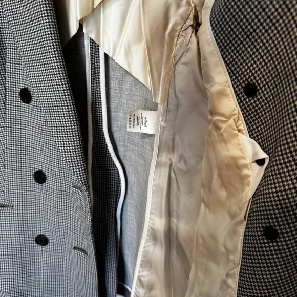 Aritzia Margaux Blazer - Size 2, Grey houndstooth - Picture 5 of 6